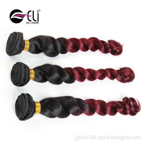 Best sellers double weft cheap indian hair raw unprocessed virgin ombre hair extensions